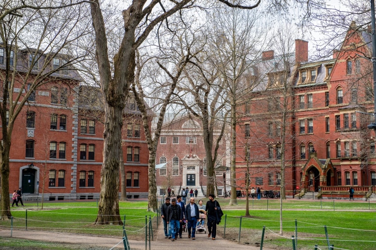 Harvard University campus.