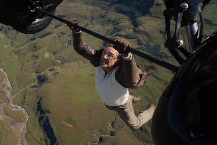 Tom Cruise as Ethan Hunt in "Mission: Impossible - The Final Reckoning."