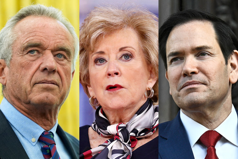 Robert F. Kennedy, Jr., Linda McMahon, Marco Rubio