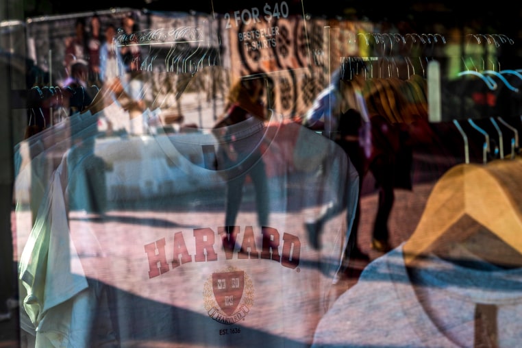 Harvard merchandise.