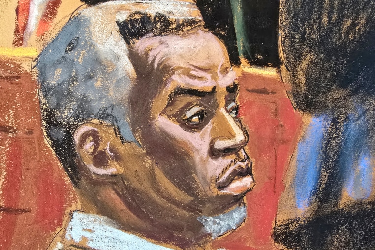 Sean "Diddy" Combs attends trial in New York federal court