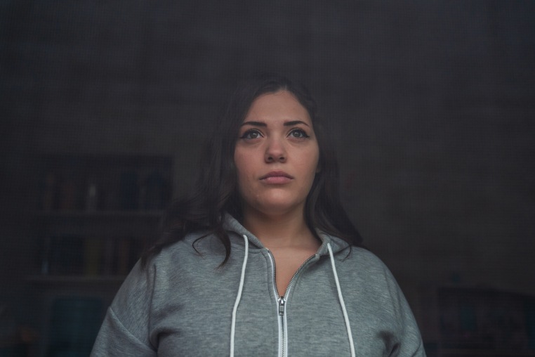 Renee Rivera, 28, at home in San Diego, Calif., on June 4, 2025. 