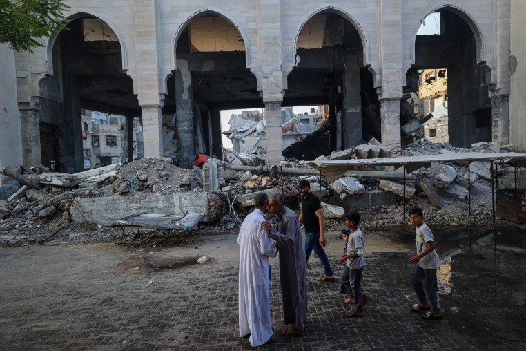 Image: PALESTINIAN-ISRAEL-CONFLICT-GAZA-ISLAM-EID