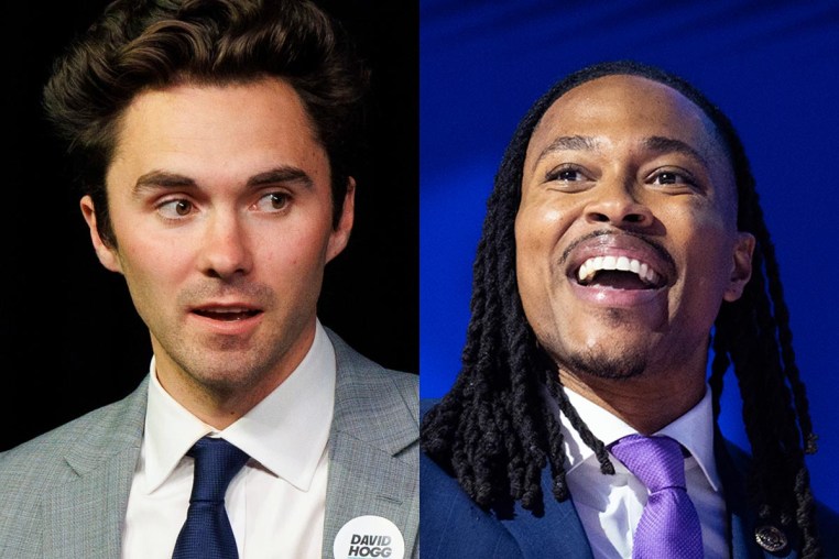 David Hogg and Malcolm Kenyatta.