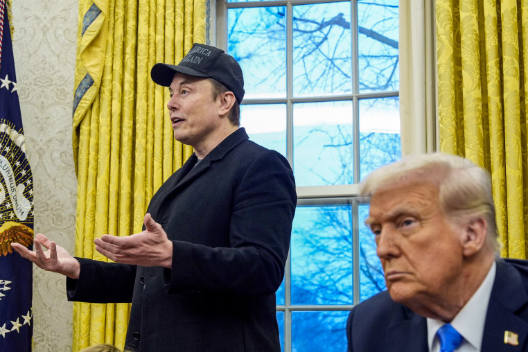 Elon Musk and Donald Trump.