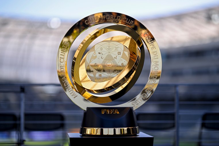 Club World Cup trophy.