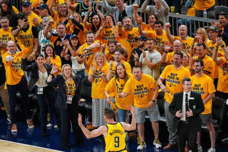 Pacers fans.