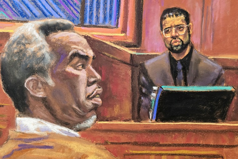 Sean "Diddy" Combs attends trial in New York federal court