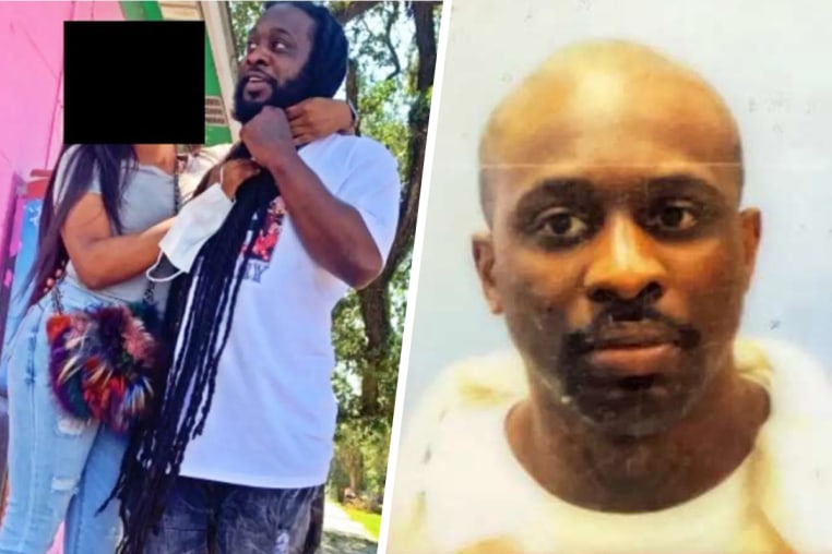 Rastafarian Damon Landor before and after having his dreadlocks shaved off at Raymond Laborde Correction Center.