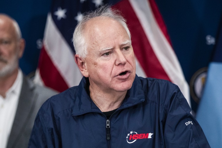Tim Walz speaks