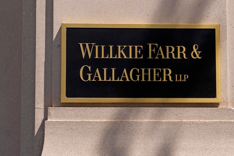 The offices of the law firm Willkie Farr & Gallagher