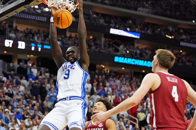 NCAA Basketball: NCAA Tournament East Regional-Alabama at Duke Khaman Maluach