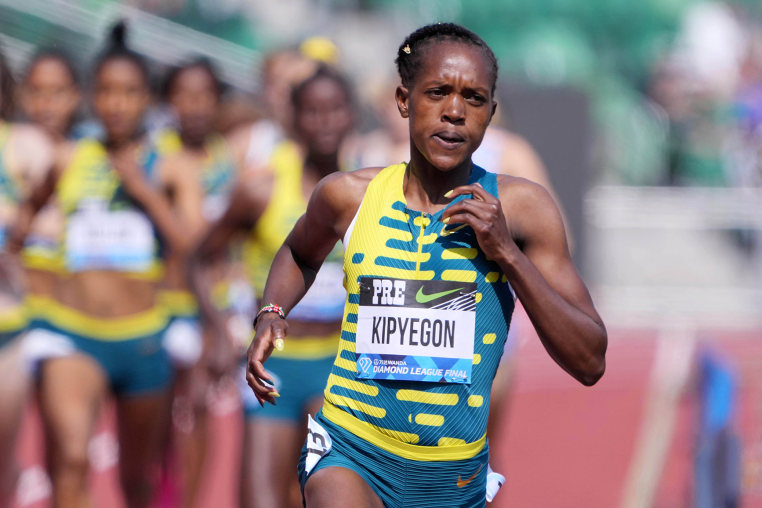 Track & Field: Prefontaine Classic Faith Kipyegon of Kenya