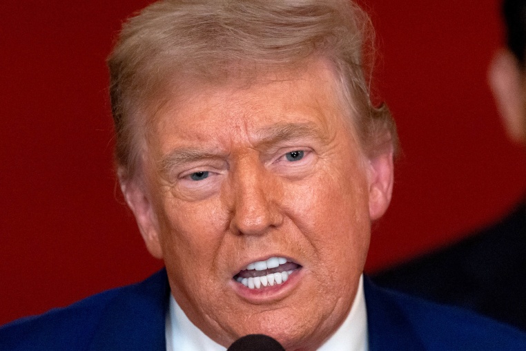 President Donald Trump addresses the nation 