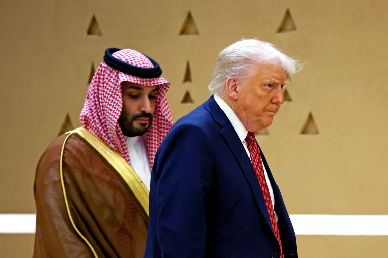 President Trump Makes First Middle East Trip Of His Second Term