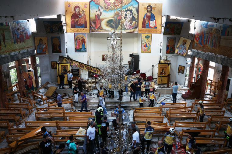 Deadly Blast Kills At Least 20 At Church In Damascus