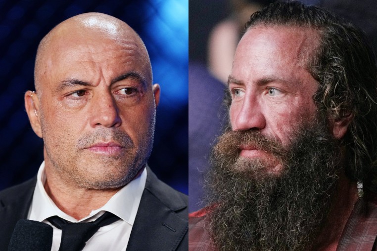 Joe Rogan and Brian "Liver King" Johnson.