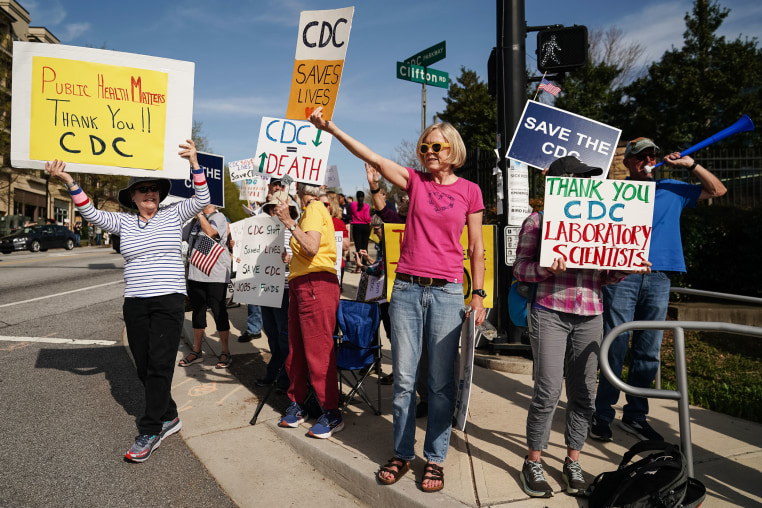 Large Scale Layoffs Begin At Center For Disease Control In Atlanta
