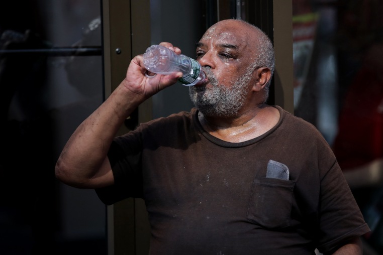 A potentially life-threatening heat wave enveloped the eastern third of the United States on June 23 impacting nearly 160 million people, with temperatures this week expected to reach 102 degrees Fahrenheit (39 degrees Celsius) in the New York metropolitan area. 