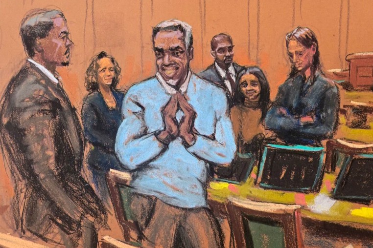 Sean "Diddy" Combs in court on Thursday, June 26, 2025.