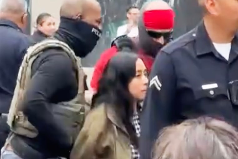 32-year-old Andrea Velez detained by federal agents in Los Angeles