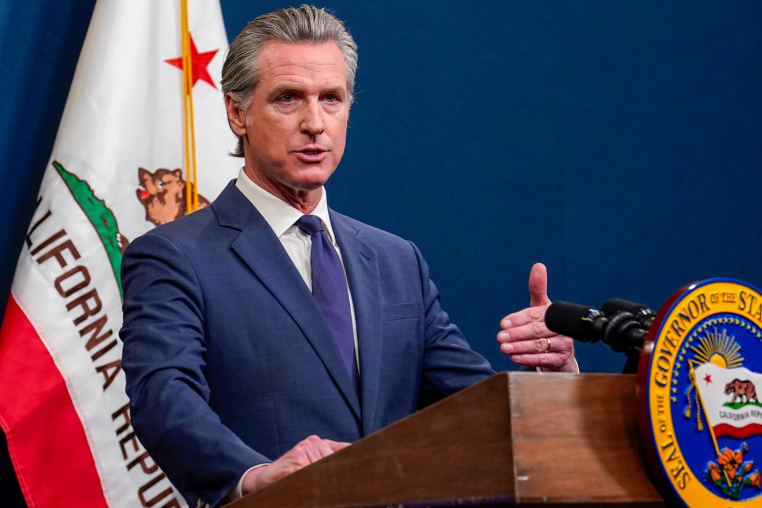 Gavin Newsom.
