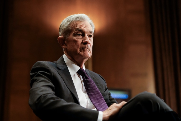 Image: Fed Chair Jerome Powell Testifies During Senate Hearing On Capitol Hill
