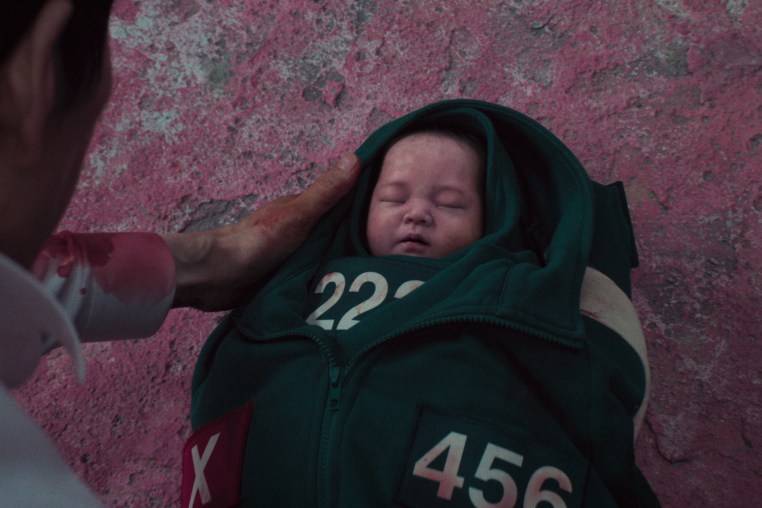 A baby scene from Squid Game, Season 3.