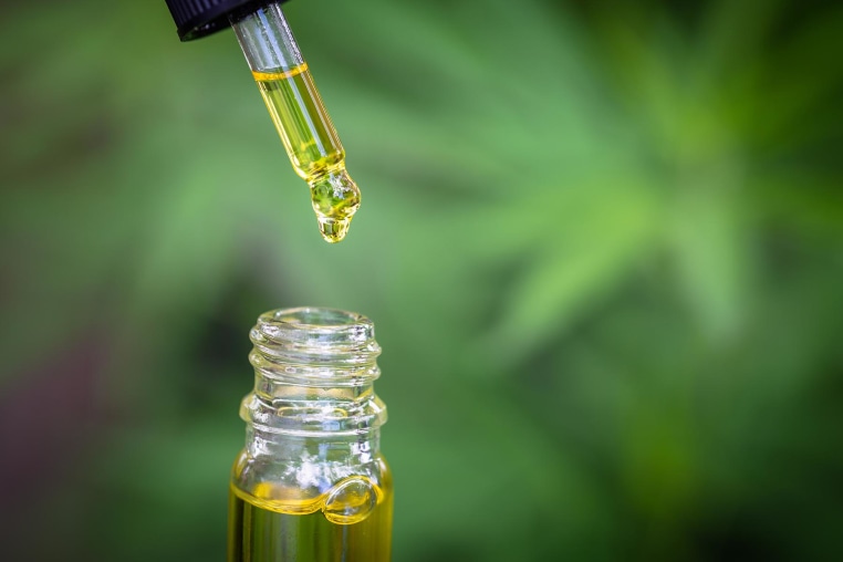dropper of cbd oil