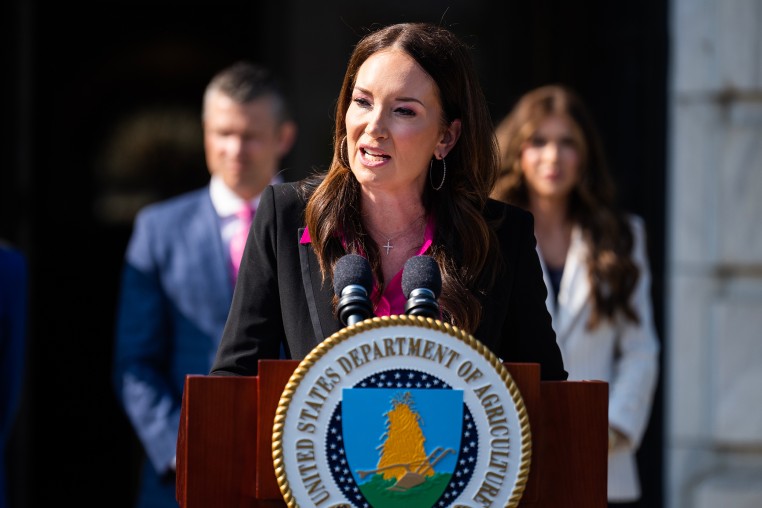 Agriculture Secretary Brooke Rollins speaking