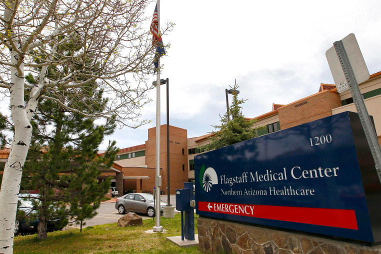 Flagstaff Medical Center Emergency Department signage.