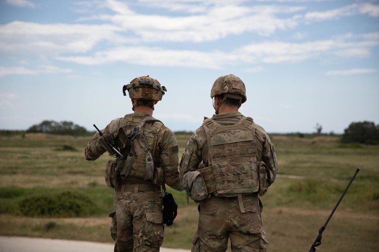 1-102nd Infantry Regiment Executes Defense Operation During Immediate Response 25