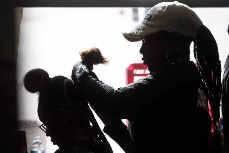 Black hairstylists and barbers offer free services, products for Eaton fire victims