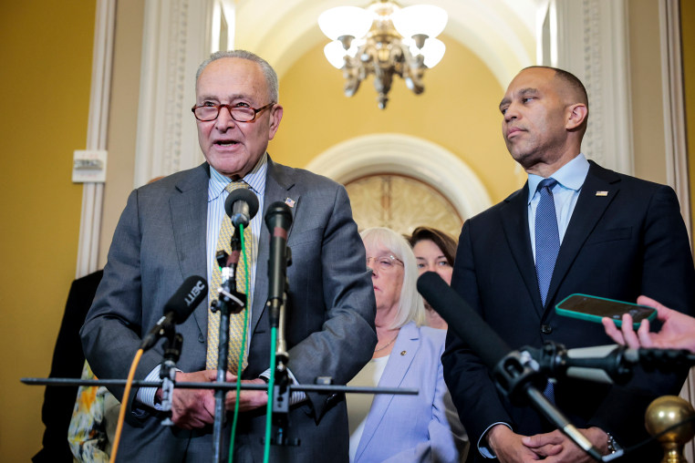 Image: Congressional Democrat Appropriation Leaders Hold Press Conference