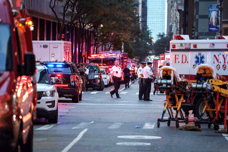 Slideshow of shooting scene.