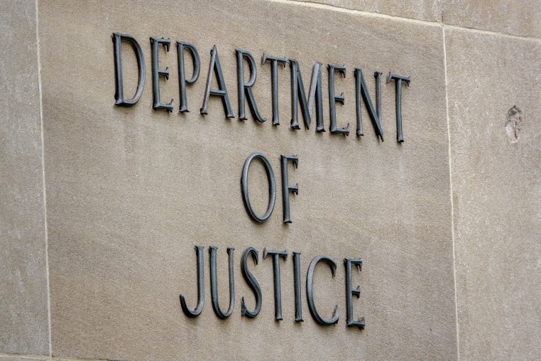 U.S. Department of Justice (DOJ) headquarters.