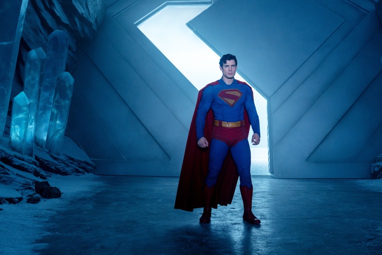 David Corenswet as Superman in “Superman."