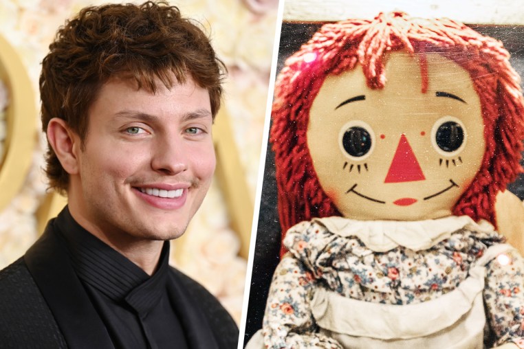 Side by side of Matt Rife and Annabelle.