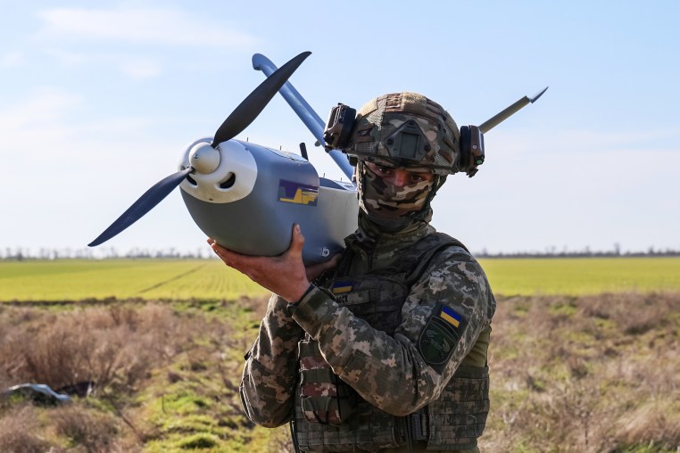Ukrainian Aerial Reconnaissance Detects Russian Targets On The Left Bank Of The Dnipro River In The Kherson Region