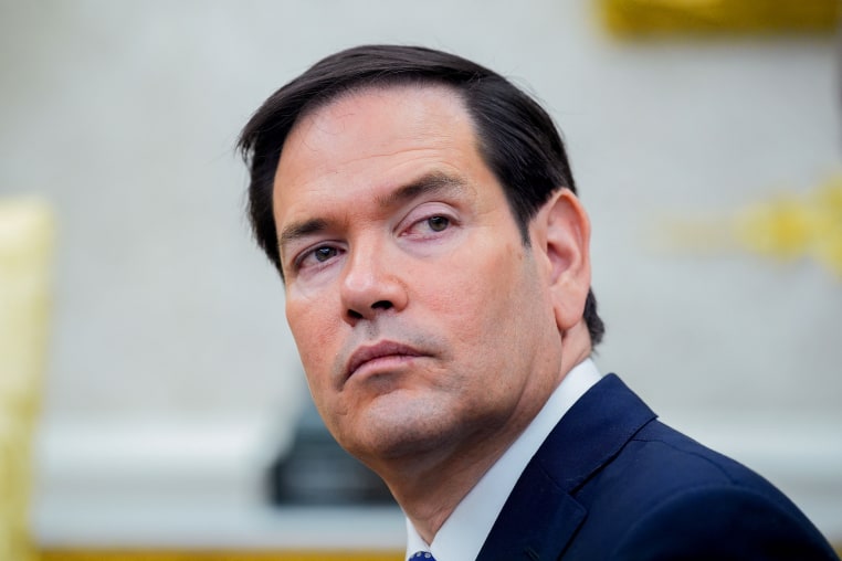 Marco Rubio, secretary of state, in the Oval Office of the White House in Washington, D.C., on July 22, 2025.