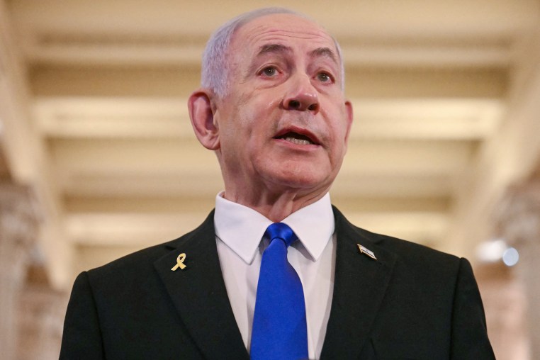  Benjamin Netanyahu speaking