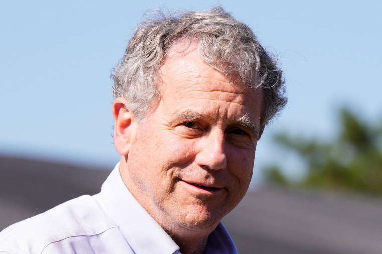 Sherrod Brown smiling.