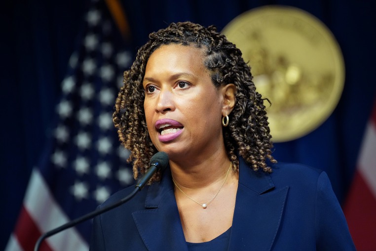 D.C. Mayor Muriel Bowser Holds A News Conference After President Trump Announced Federal Takeover Of D.C. Police