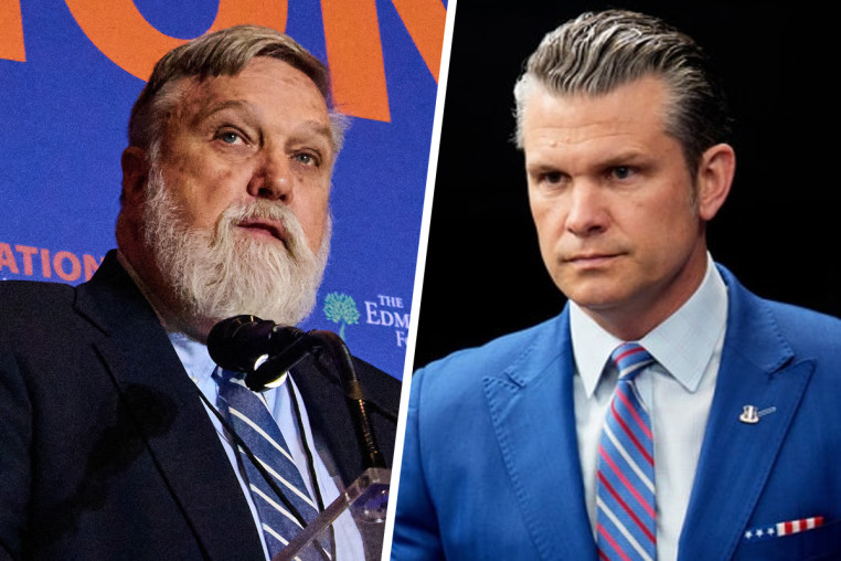 Pastor Douglas Wilson; Defense Secretary Pete Hegseth.