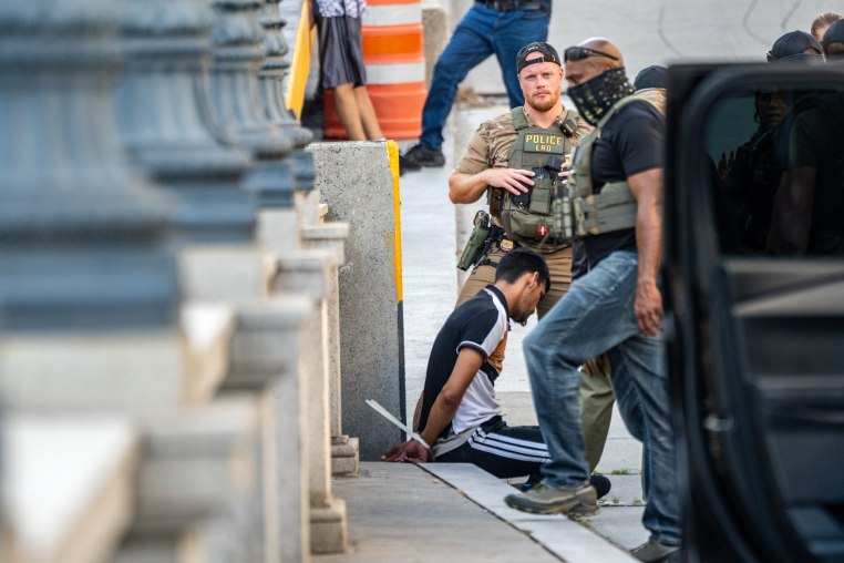 Image: Trump Increases Federal Law Enforcement Presence, Deploys National Guard In Nation's Capital