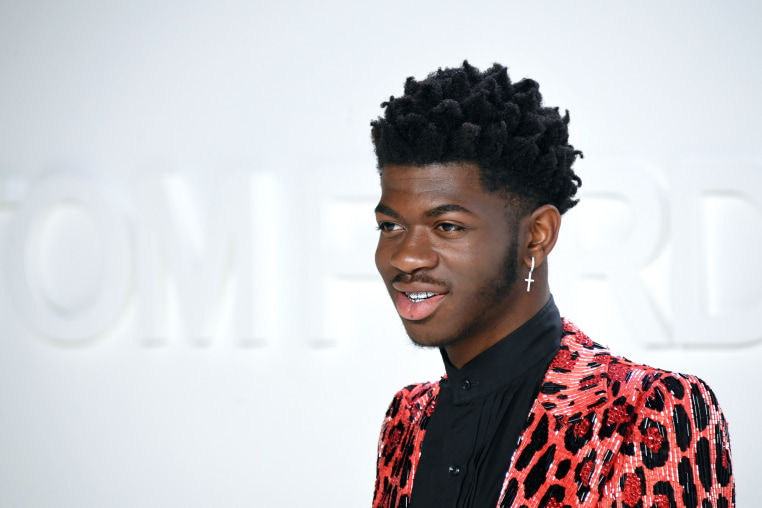 Lil Nas X smiles