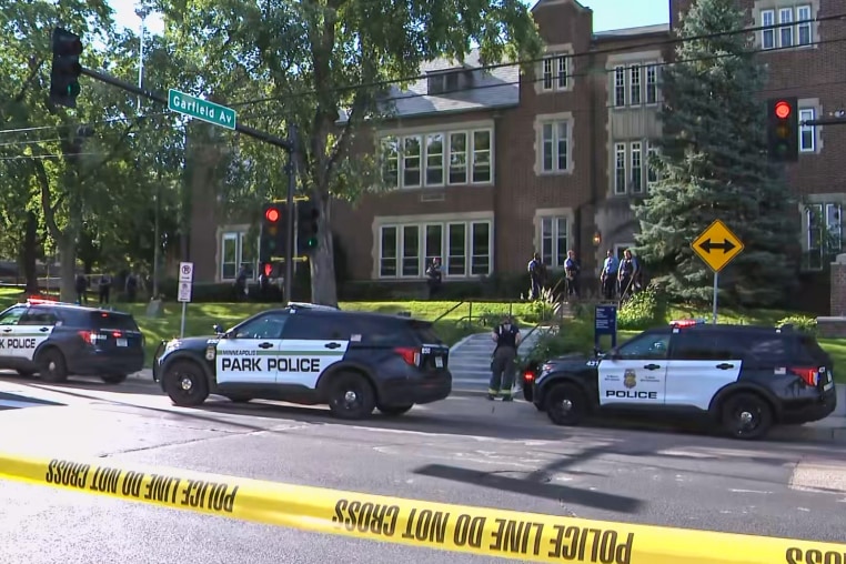 An active police situation at Annunciation Church in Minneapolis.