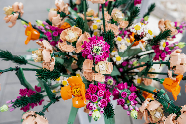 LEGO bouquet.