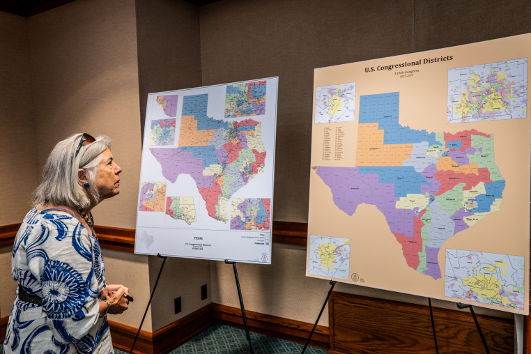 Image: Texas Democratic Lawmakers Flee State In Effort To Halt Redistricting Legislation