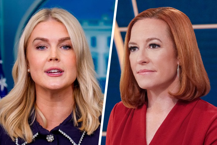 Karoline Leavitt; Jen Psaki.